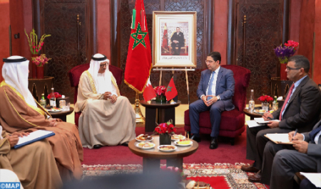 وزير خارجية مملكة البحرين يجدد تأكيد موقف بلاده الداعم لمغربية الصحراء