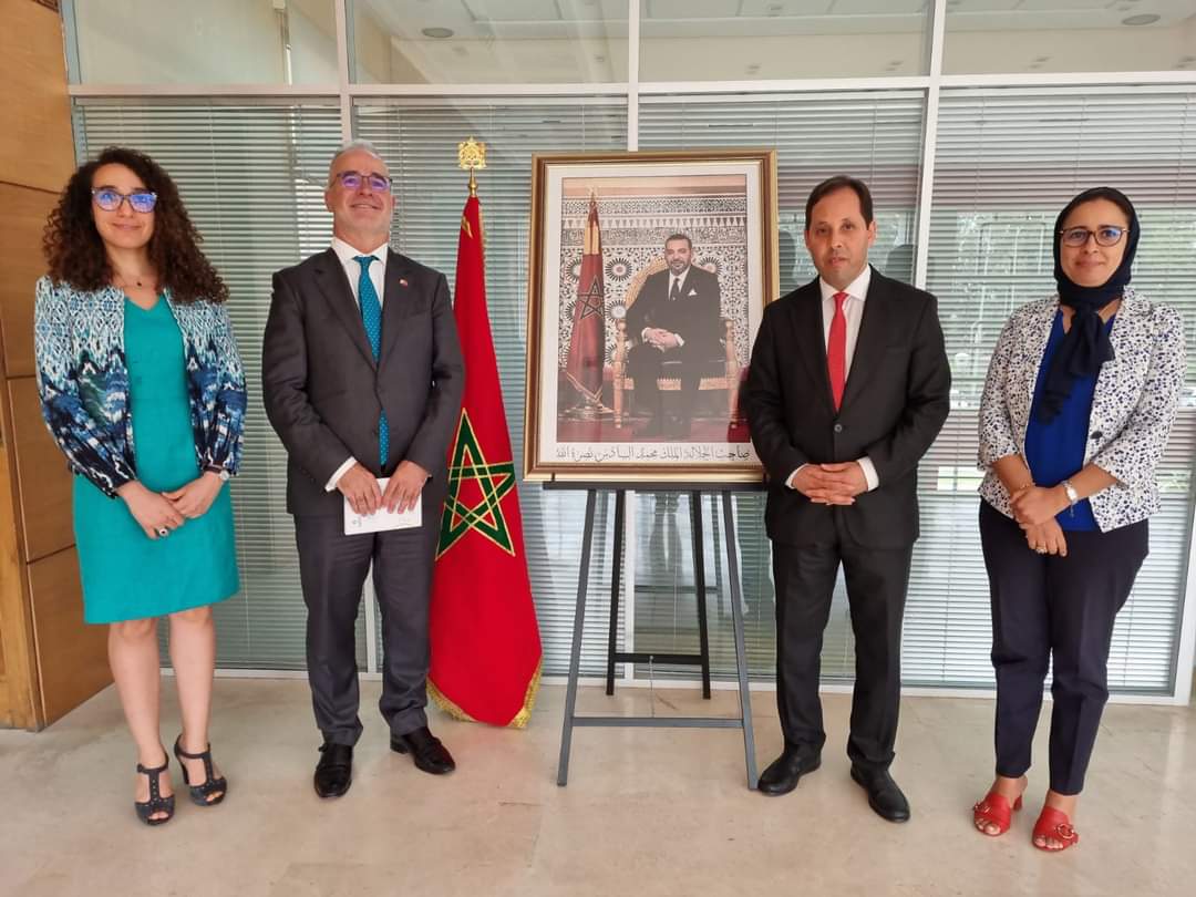 المدير العام للمكتب المغربي للملكية الصناعية والتجارية يستقبل سفير أيرلندا بالمغرب