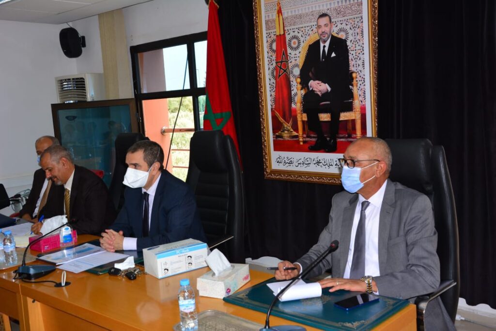 لمهاجري نائب رئيس جهة مراكش اسفي يعقد لقاء تواصليا مع ممثلي اقليم قلعة السراغنة حول مشاكل قطاع الماء