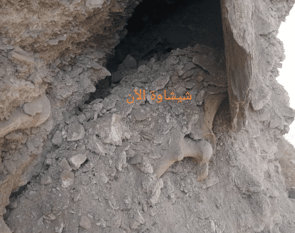 عثور عمال ورش اصلاح الطريق الإقليمية 2032 باداسيل على هيكل عظمي لمجهول يستنفر السلطات +صور