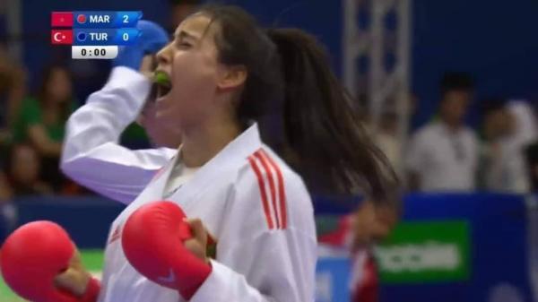 المغربية شيماء الحيطي تحرز أول ميدالية في ألعاب المتوسط المقامة بوهران
