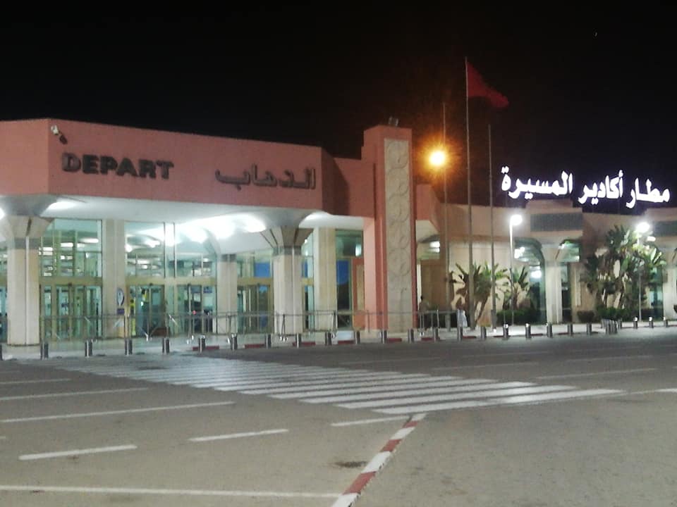 مطار أكادير – المسيرة يستقبل أولى الرحلات الجوية في إطار عملية “مرحبا 2022”