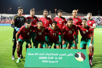المغرب يتأهل لربع النهائي كأس العرب للمنتخبات تحت 20 سنة لكرة القدم