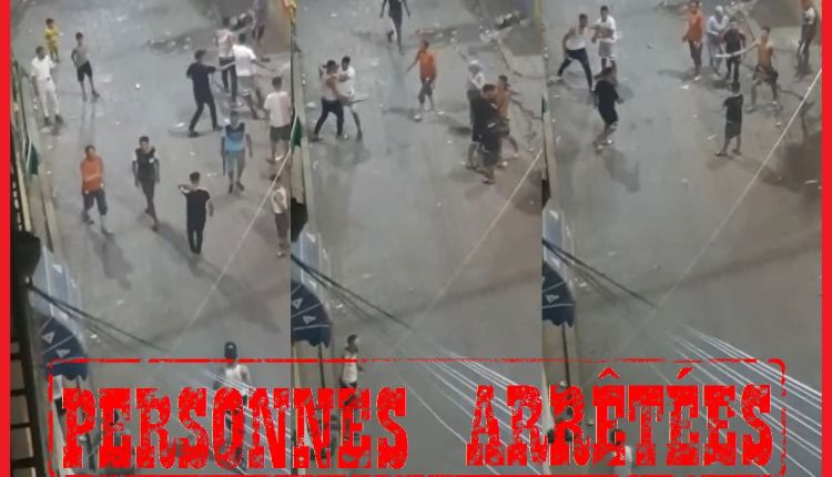 شرطة فاس تتفاعل مع فيديو أشخاص يتبادلون العنف بأسلحة بيضاء بالشارع العام