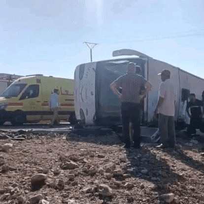 19 قتيلا حصيلة ضحايا انقلاب الحافلة بين خريبكة وبني ملال