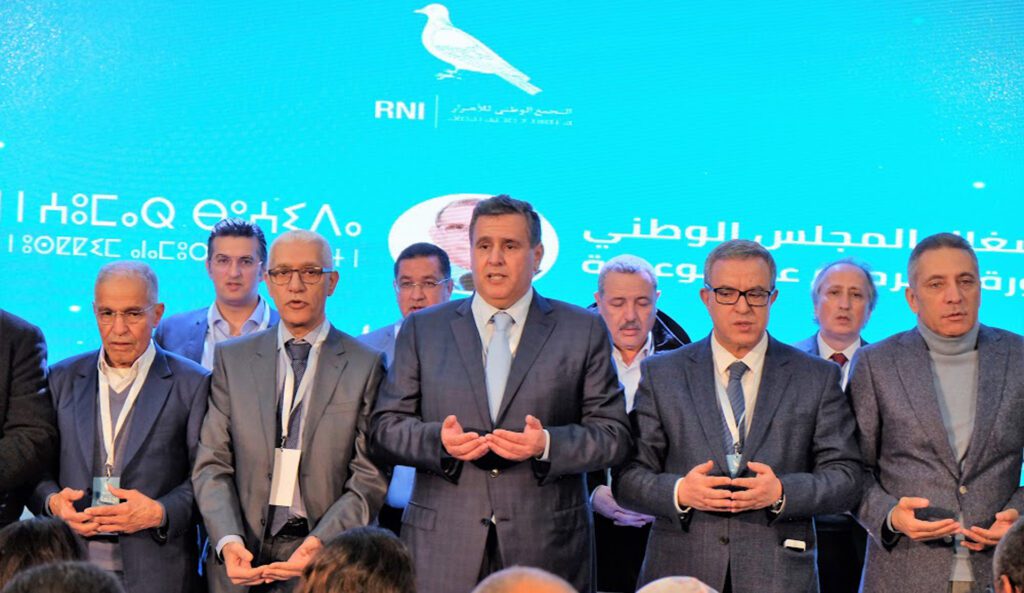 التجمع الوطني للأحرار يستنكر إقدام الرئيس التونسي على استقبال زعيم الكيان الوهمي