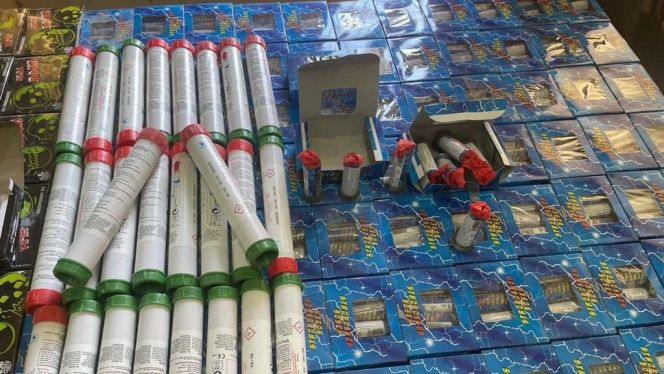 حجز 7000 وحدة من المفرقعات والشهب النارية المهربة بالرباط