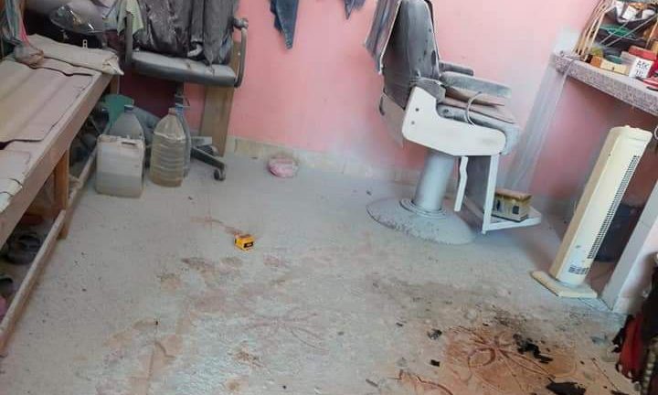تسرب غازي يتسبب في اندلاع حريق بمحل للحلاقة بجماعة امزوضة اقليم شيشاوة