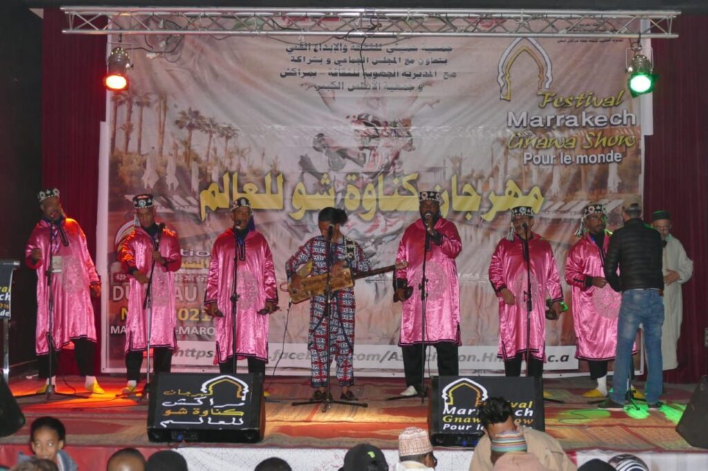 مراكش تحتضن الدورة الخامسة من مهرجان “كناوة شو العالم”