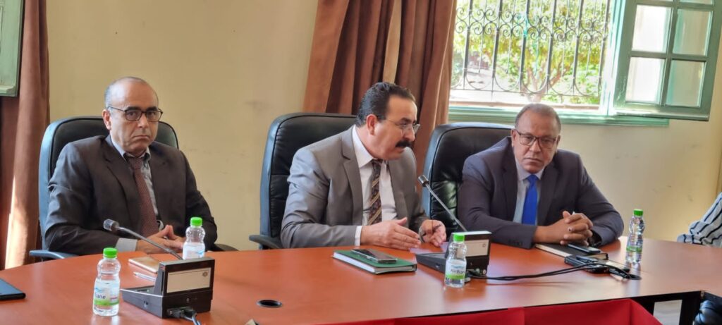 رئيس مجلس مقاطعة المنارة يستقبل رجال السلطة في لقاء تواصلي