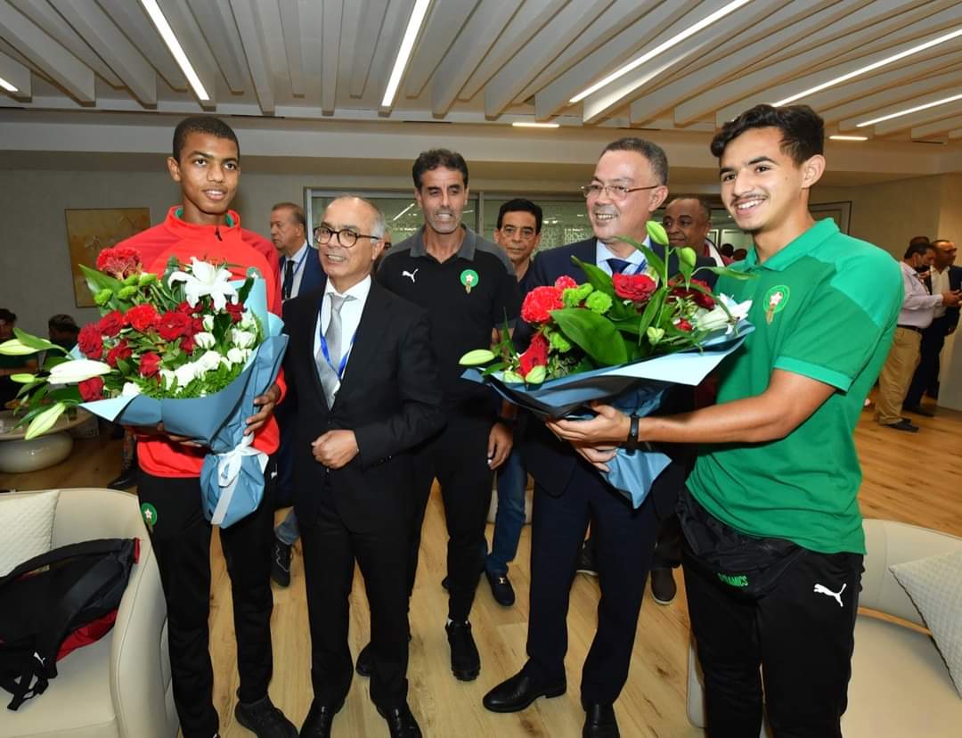 المنتخب الوطني لاقل من 17 سنة يصل للمغرب