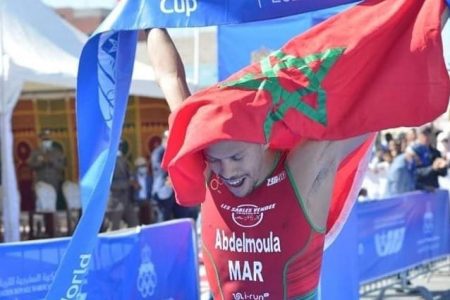 المغربي جواد عبد المولى يتوج ببطولة إفريقيا للترياثلون