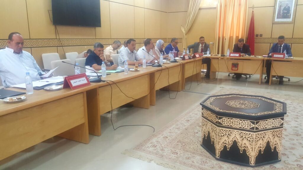 انعقاد الدورة العادية للمجلس الاقليمي لشيشاوة