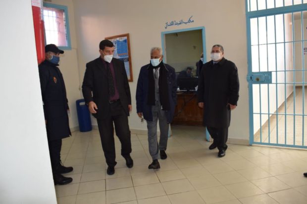 التامك المندوب العام لإدارة السجون يحل بشكل مفاجىء بالسجن المحلي لقلعة السراغنة وابن جرير