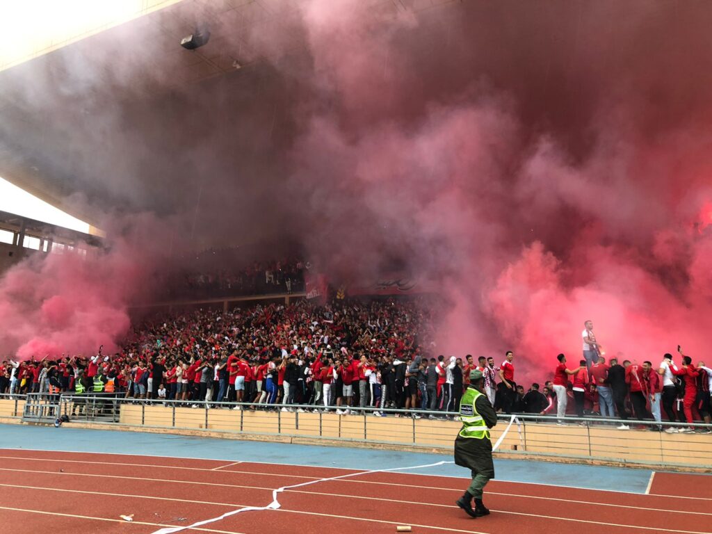 لاسباب امنية .. منع جماهير الكوكب المراكشي من حضور المباراة المصيرية ضد الدفاع الجديد