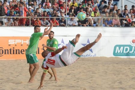 المنتخب المصري يقصى المنتخب المغربي للكرة الشاطئية من نصف نهائي “الكان”
