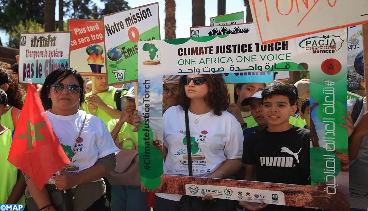 تنظيم “مسيرة شباب من أجل المناخ والماء” بمراكش