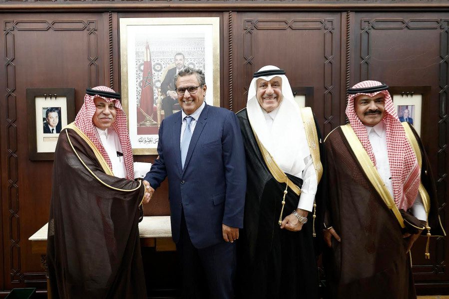 مباحثات بين أخنوش ووزير التجارة السعودي