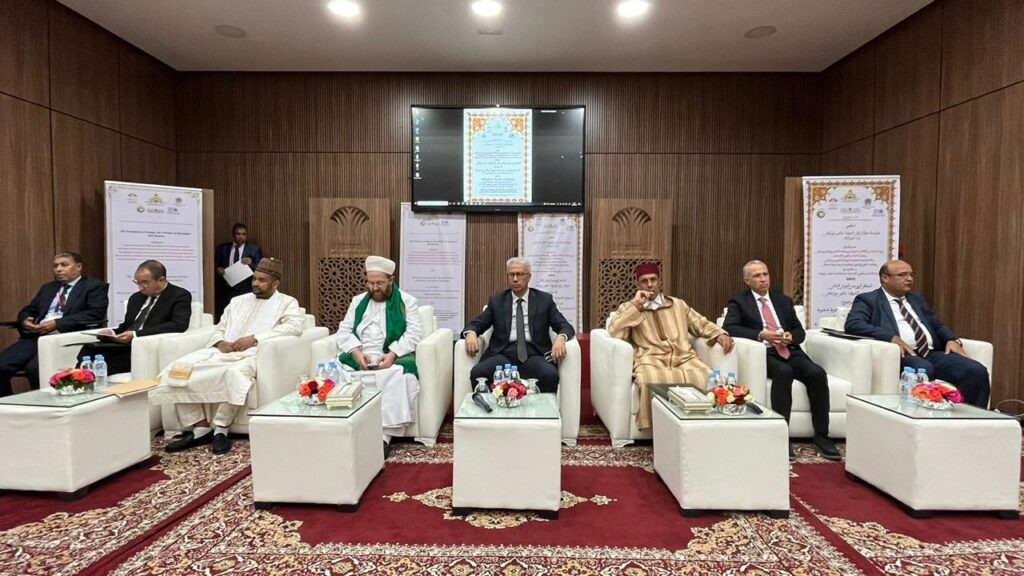 انطلاق فعاليات الملتقى الروحي الدولي الثاني لمولاي علي الشريف دفين مراكش في موضوع: (منهج التصوف السني في الهوية المغربية بين الأصل و الممارسة) (استمداد وانتمان من بيت النبوة الشريف)
