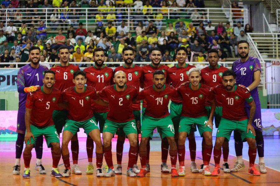 الفوتصال .. هزيمة الأسود أمام البرازيل