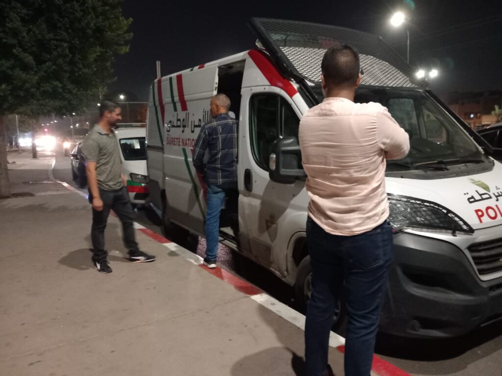 حملة امنية موسعة تسفر عن ايقاف مروج مخدرات بمنطقة المنارة مراكش