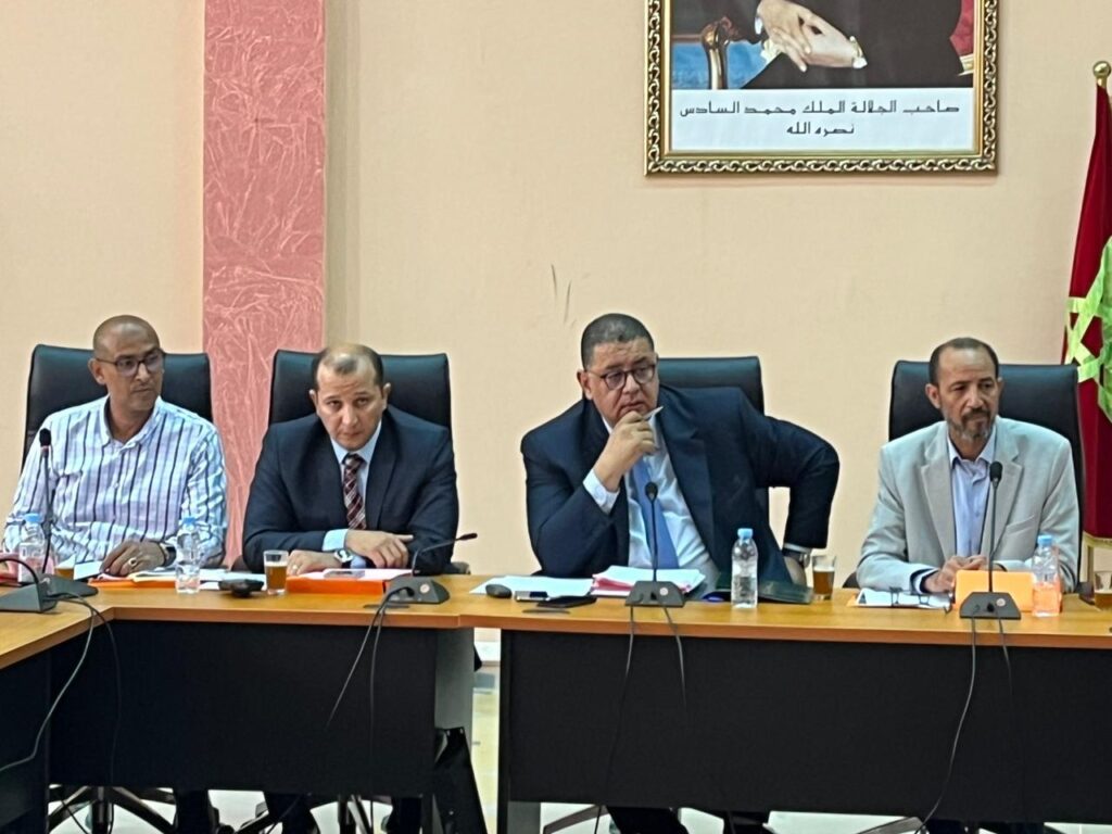 انطلاق اشغال الدورة العادية لمجلس جماعة المشور القصبة لشهر اكتوبر +صور