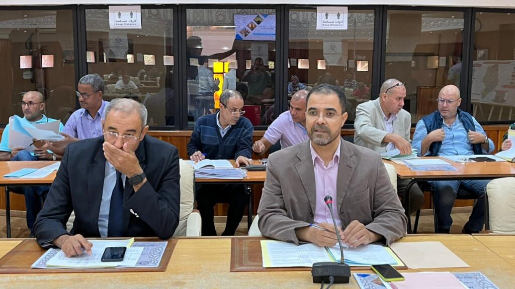 انطلاق اشغال الدورة الاستثنائية لمجلس مقاطعة جليز +صور