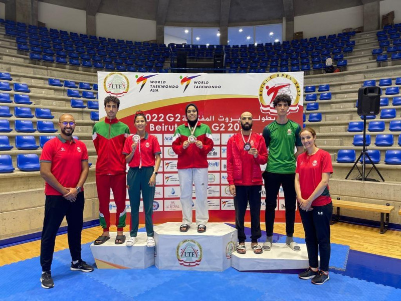 3 ميداليات للمغرب في البطولة الدولية للتيكواندو