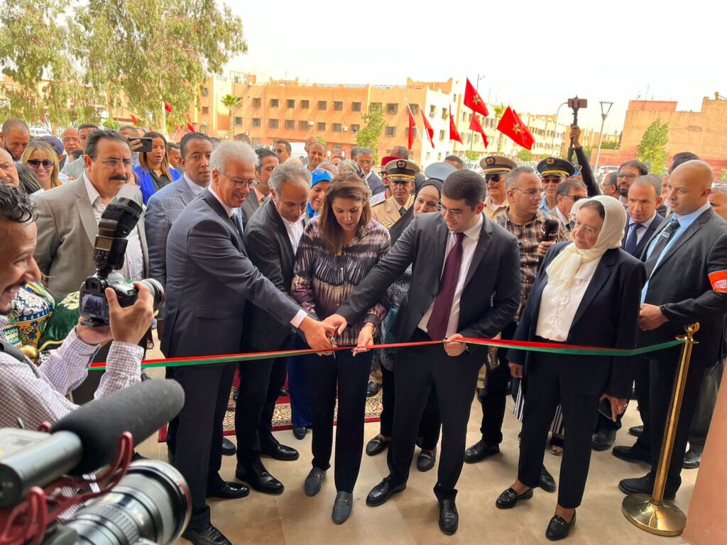 الوزير بنسعيد والعمدة المنصوري يدشنان عددا من دور الشباب بمراكش +صور