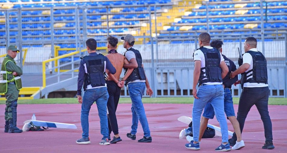 ايقاف أربعة أشخاص متهمين بالشغب الرياضي بالبيضاء