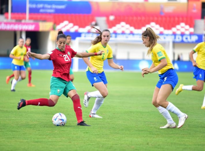المنتخب الوطني النسوي لأقل من 17 عاما ينهزم ضد البرازيل بمونديال الهند