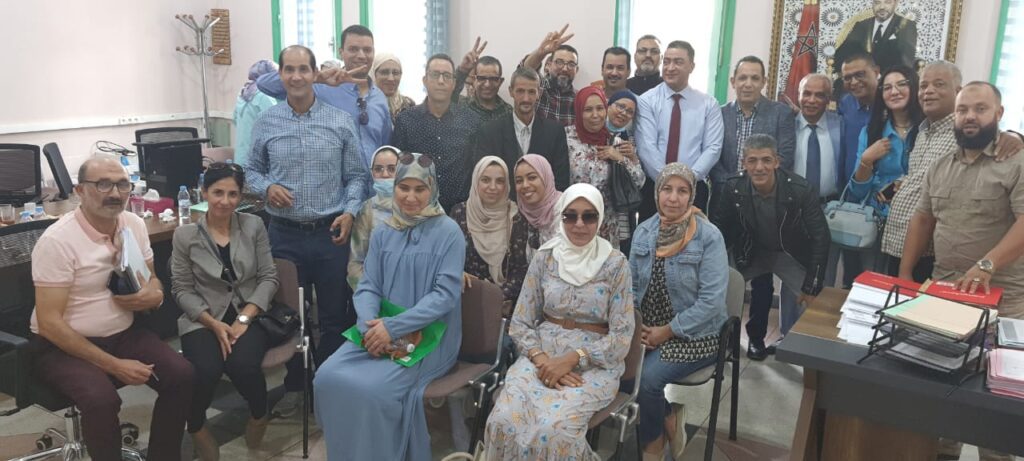 انطلاق الجولة الاولى من الحوار الاجتماعي مع المندوب الاقليمي لوزارة الصحة بمراكش