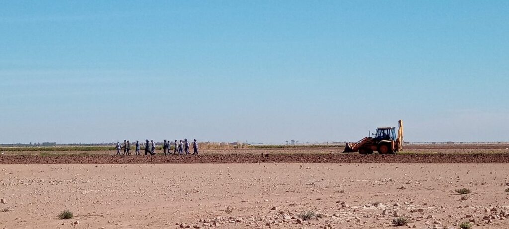 مدعومة بالقوات العمومية.. السلطات المحلية باولاد زراد باقليم قلعة السراغنة تشرع في تحرير المئات من الهكتارات المحتلة من اراضي الجماعات السلالية