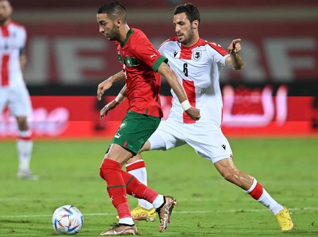المغرب يهزم جورجيا بثلاثية نظيفة