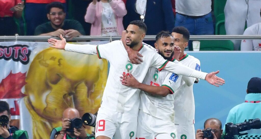 المغرب ينهي الشوط الأول متقدما