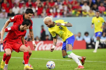 البرازيل تصعد للربع النهائي وتقصي كوريا الجنوبية
