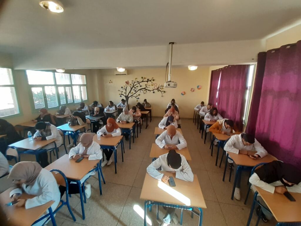 حل ذكي وبيئي بعملية التقويم التشخيصي بالمركز الجهوي لمهن التربية والتكوين بمراكش