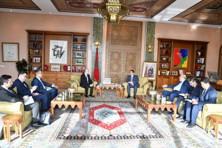 ناصر بوريطة يتباحث مع نائب وزير خارجية أذربيدجان