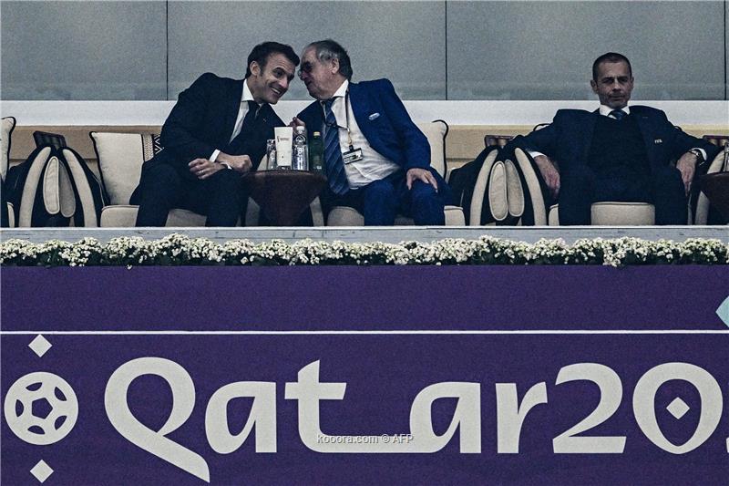 ماكرون: عانينا أمام المنتخب المغربي.. ويجب بقاء ديشامب