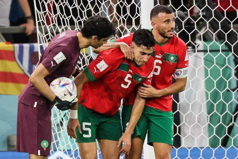 بسبب الاصابات.. شكوك حول مشاركة سايس واكرد ومزراوي أمام البرتغال