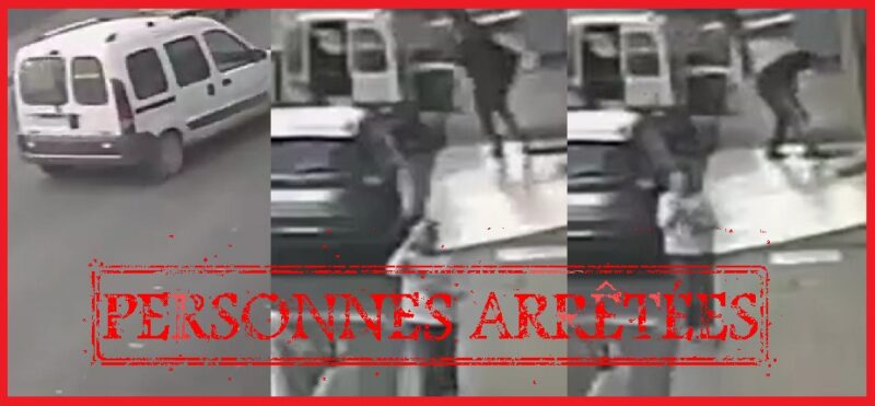 أمن الدار البيضاء يتفاعل مع فيديو لشخص يستعمل سيارة لسرقة غطاء بالوعة صرف صحي