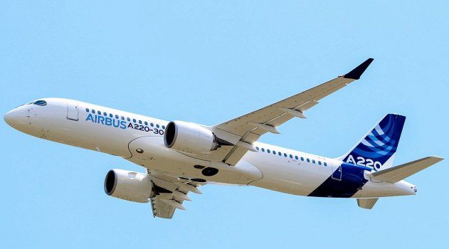 إيرباص تكشف عن طائرتها A220 المصنوعة بالمغرب