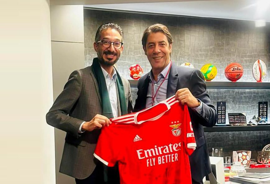 شراكة بين أولمبيك خريبكة وبنفيكا البرتغالي