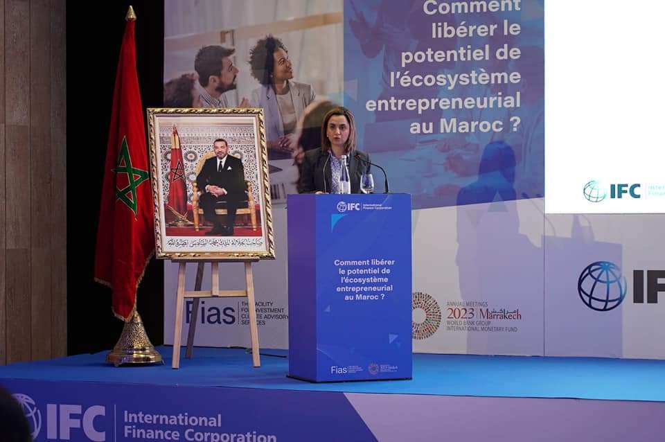 الوزيرة غيثة مزور تشارك في أشغال الحوار بين القطاعين العام والخاص حول منظومة المقاولات والابتكار بالمغرب