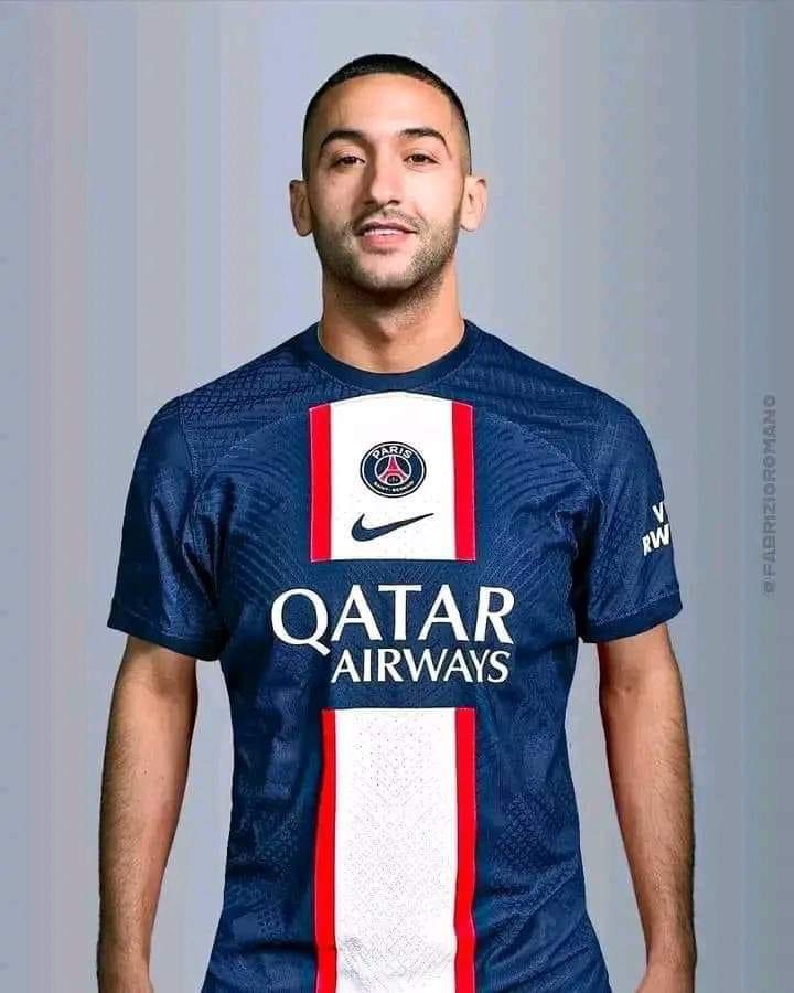 باريس سان جيرمان يحسم رسميا انتقال حكيم زياش