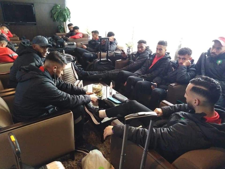 بالصور.. المنتخب المغربي للمحليين يصل إلى مطار الرباط سلا استعدادا للمشاركة في نهائيات الشان بالجزائر