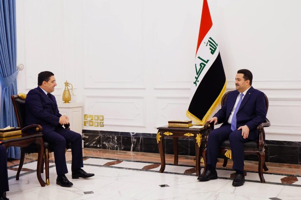 ناصر بوريطة يجري ببغداد لقاءات مع عدد من كبار المسؤولين العراقيين