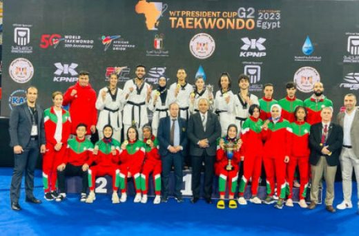 تايكوندو (مصر 2023) .. المنتخب المغربي يحرز 11 ميدالية منها ثماني ذهبيات
