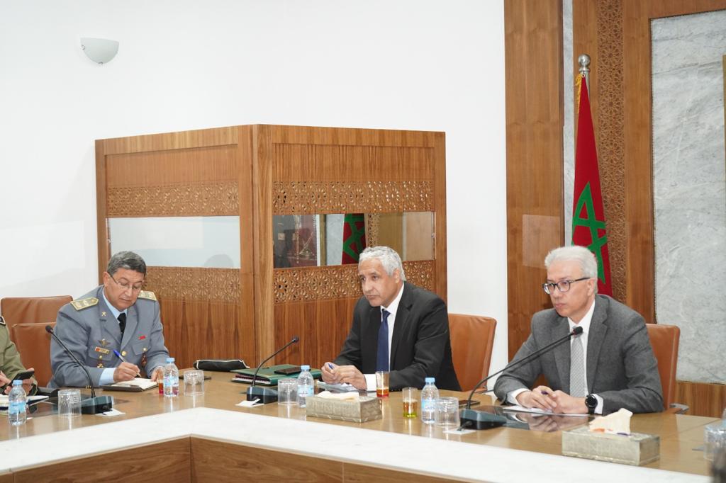 الوالي قسي لحلو يترأس اجتماعا حول التدابير الإستباقية لمواجهة مخاطر تقلبات الطقس