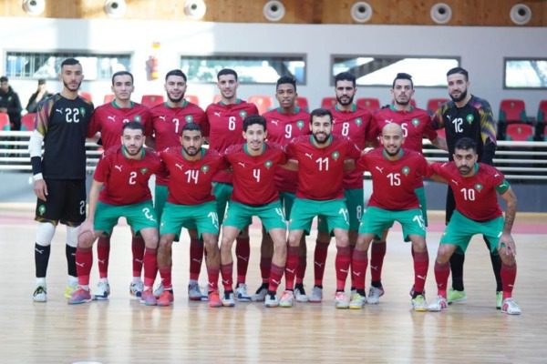 أربع مباريات ودية للمنتخب المغربي لكرة القدم داخل القاعة ضد منتخبي العراق وإستونيا
